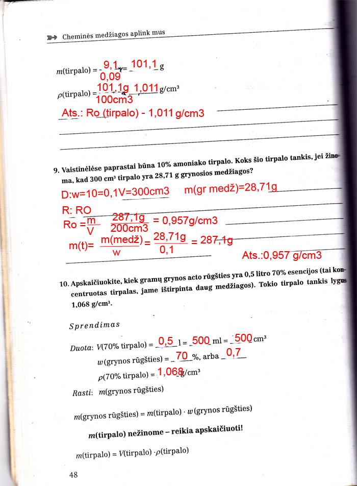 pratybu atsakymai