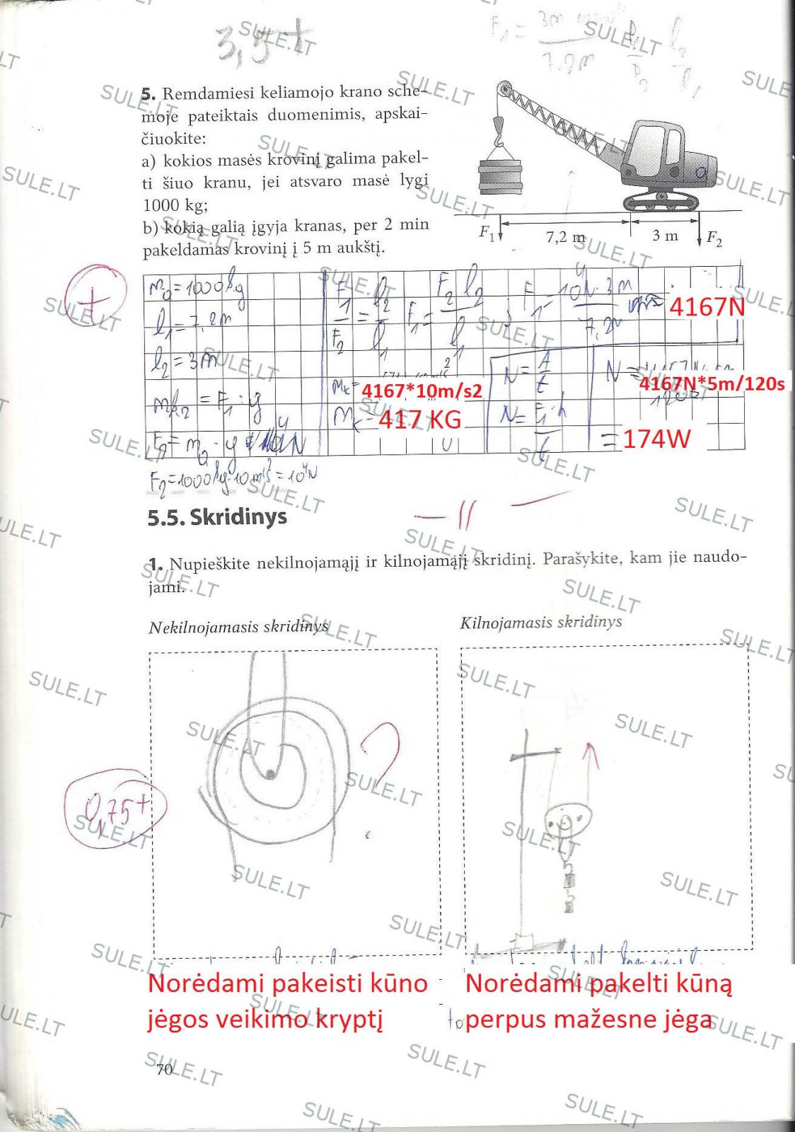 pratybu atsakymai