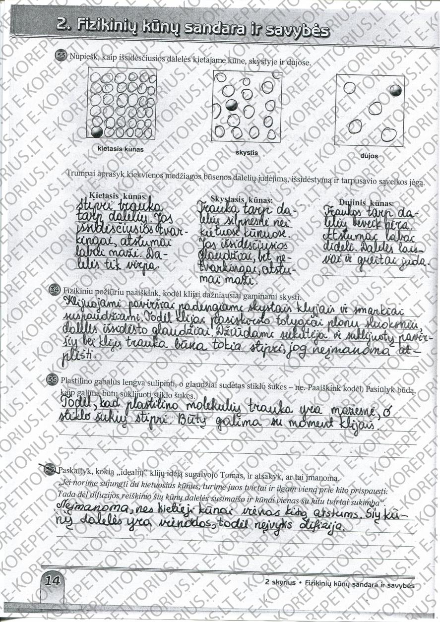pratybu atsakymai