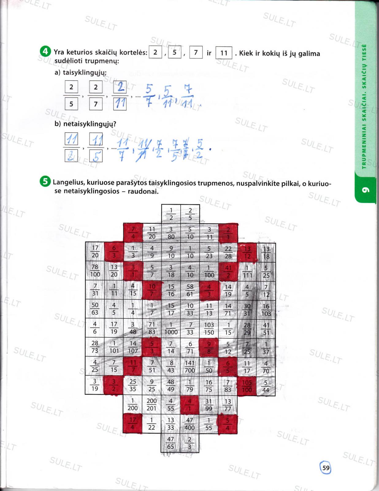 pratybu atsakymai