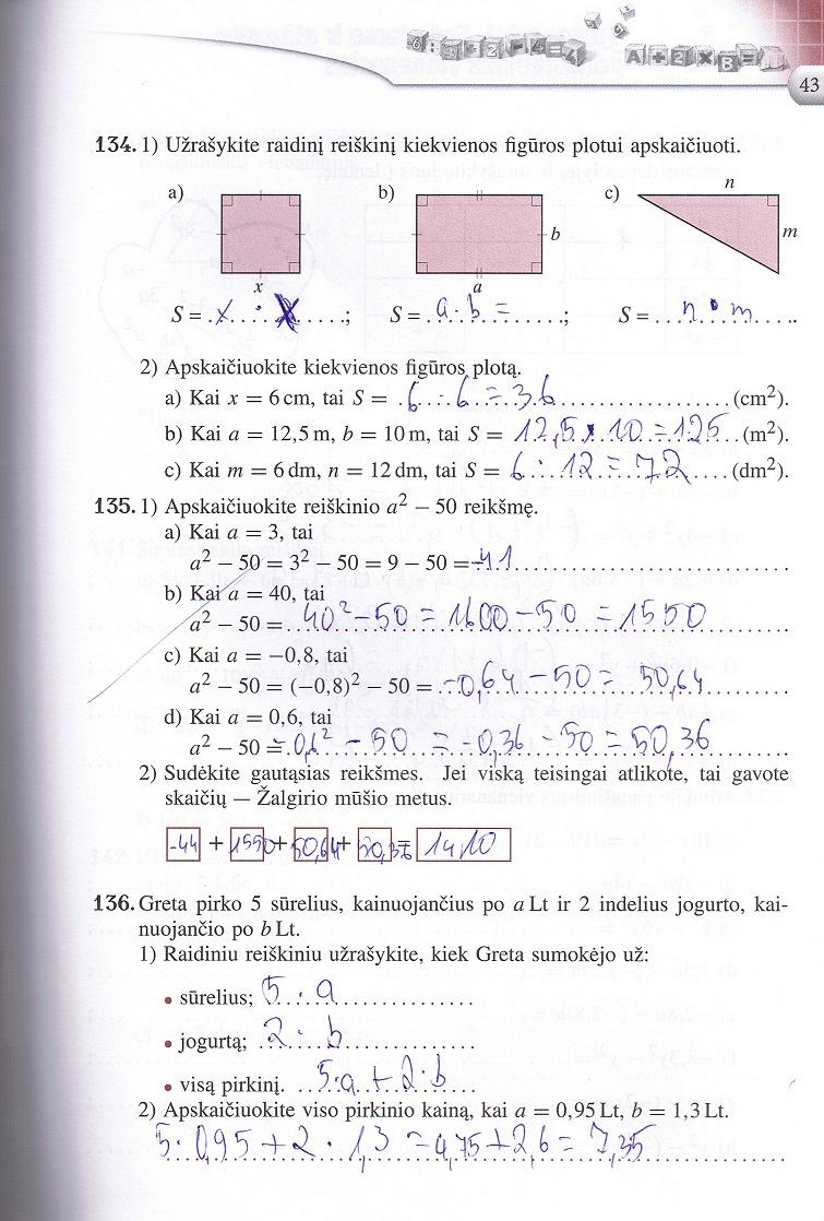 pratybu atsakymai