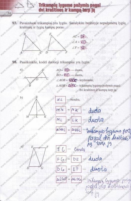 pratybu atsakymai