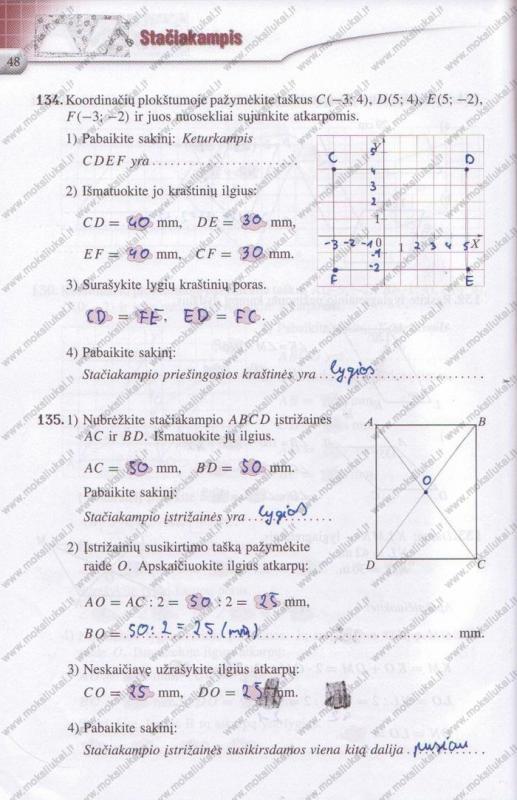 pratybu atsakymai