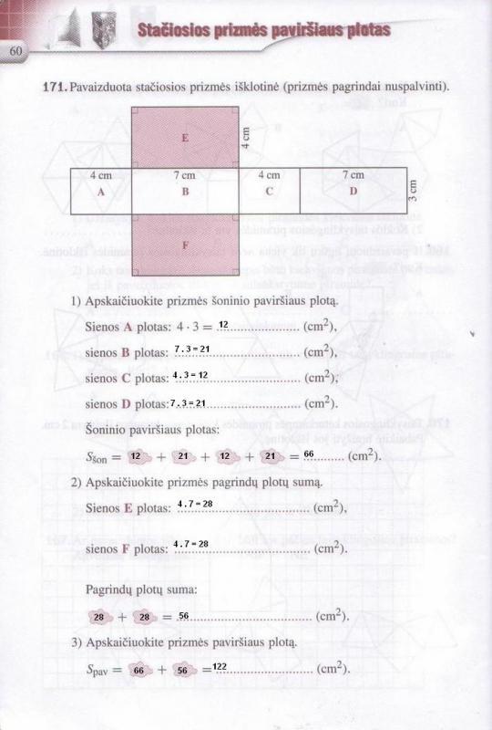 pratybu atsakymai