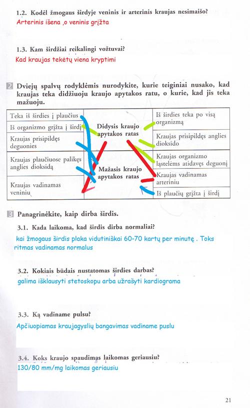 pratybu atsakymai