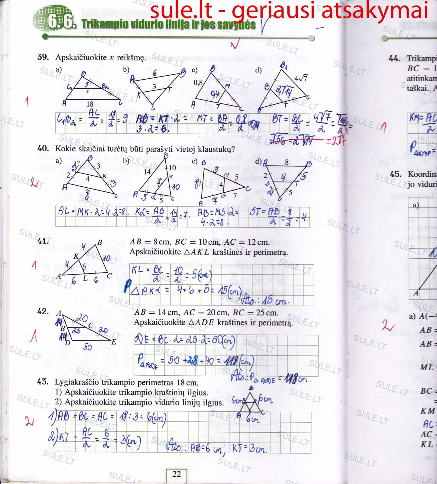 pratybu atsakymai