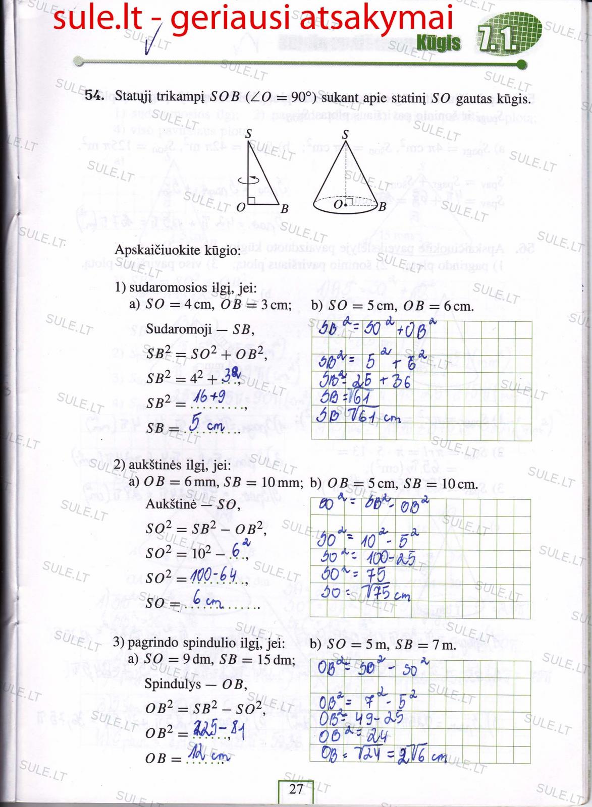 pratybu atsakymai