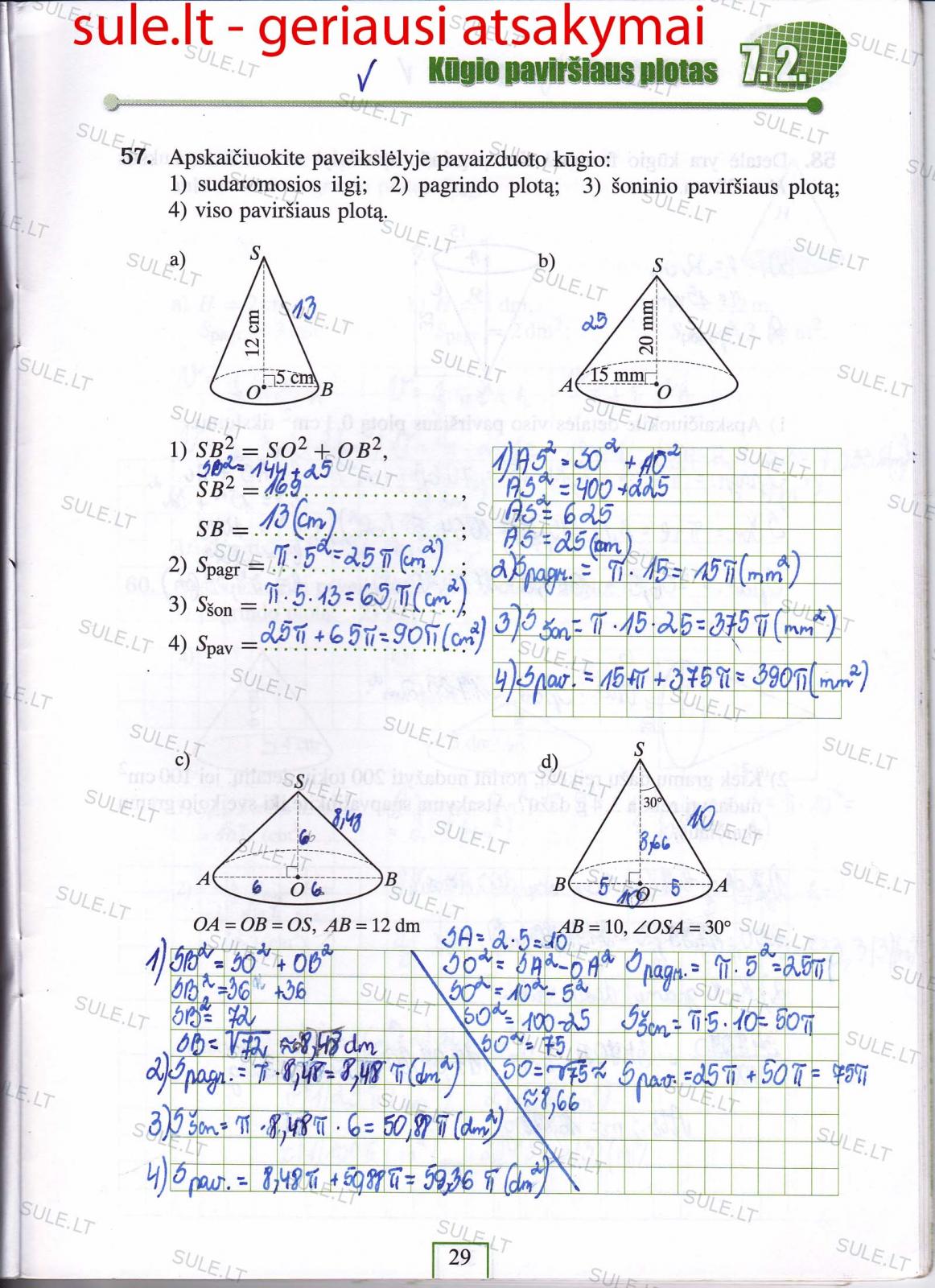 pratybu atsakymai