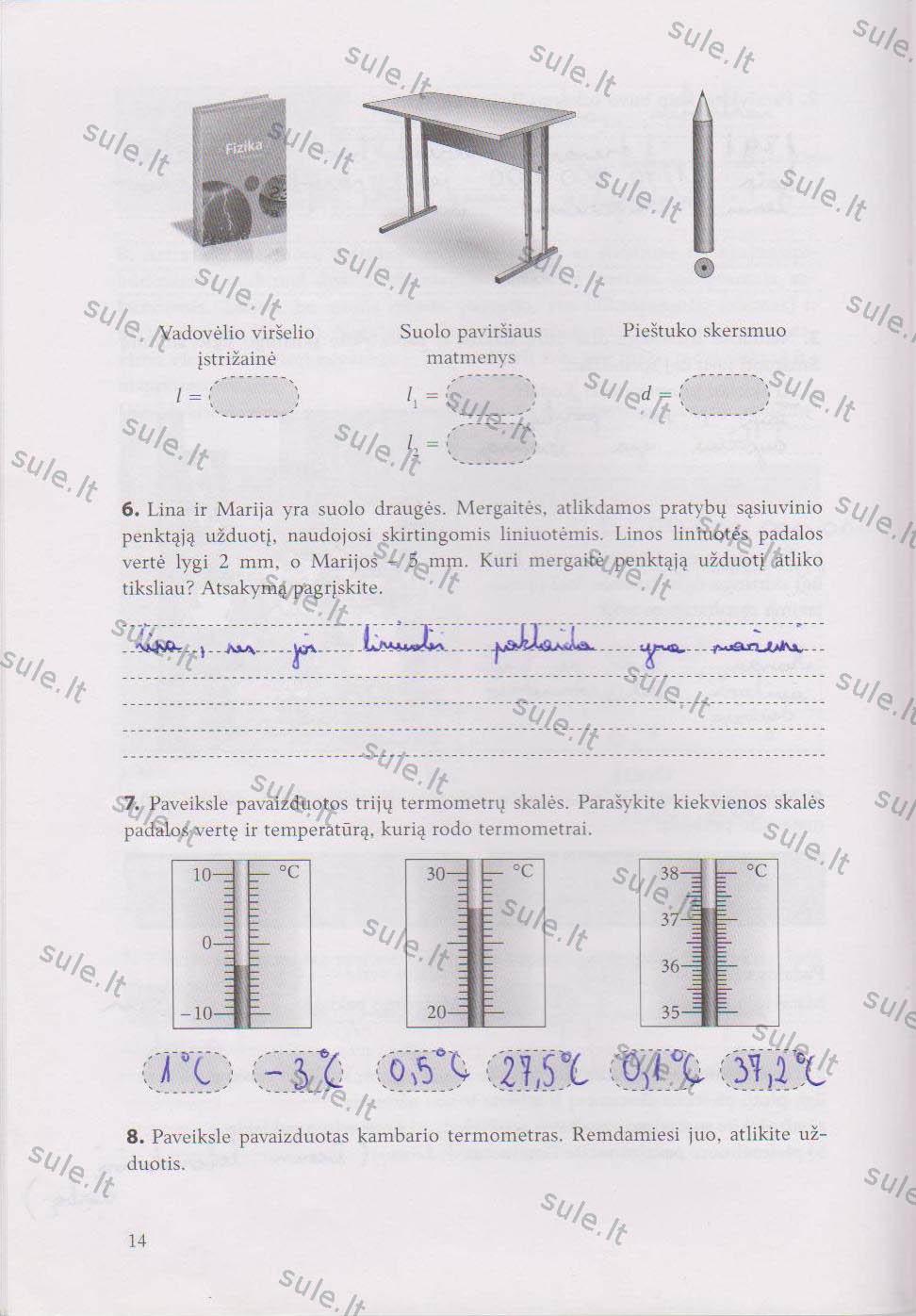 pratybu atsakymai