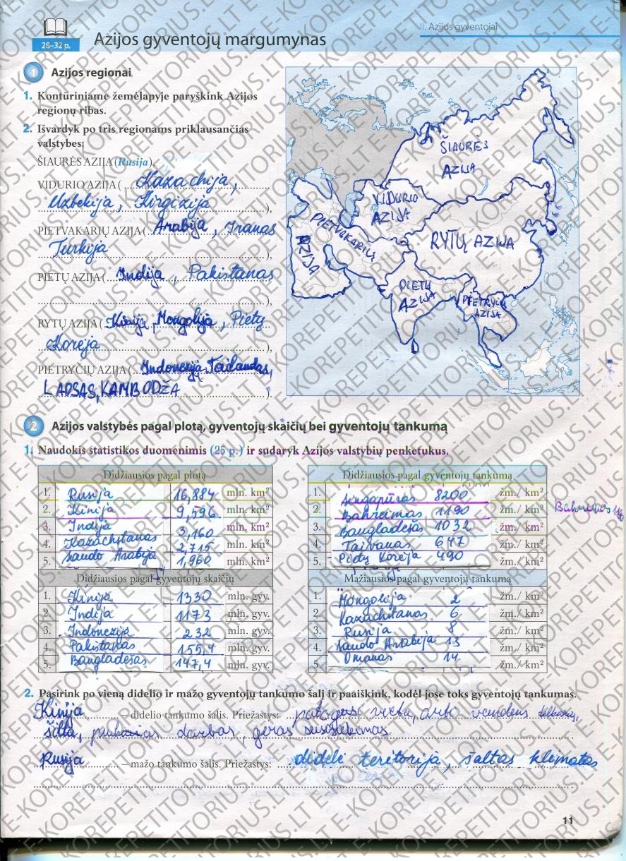 pratybu atsakymai