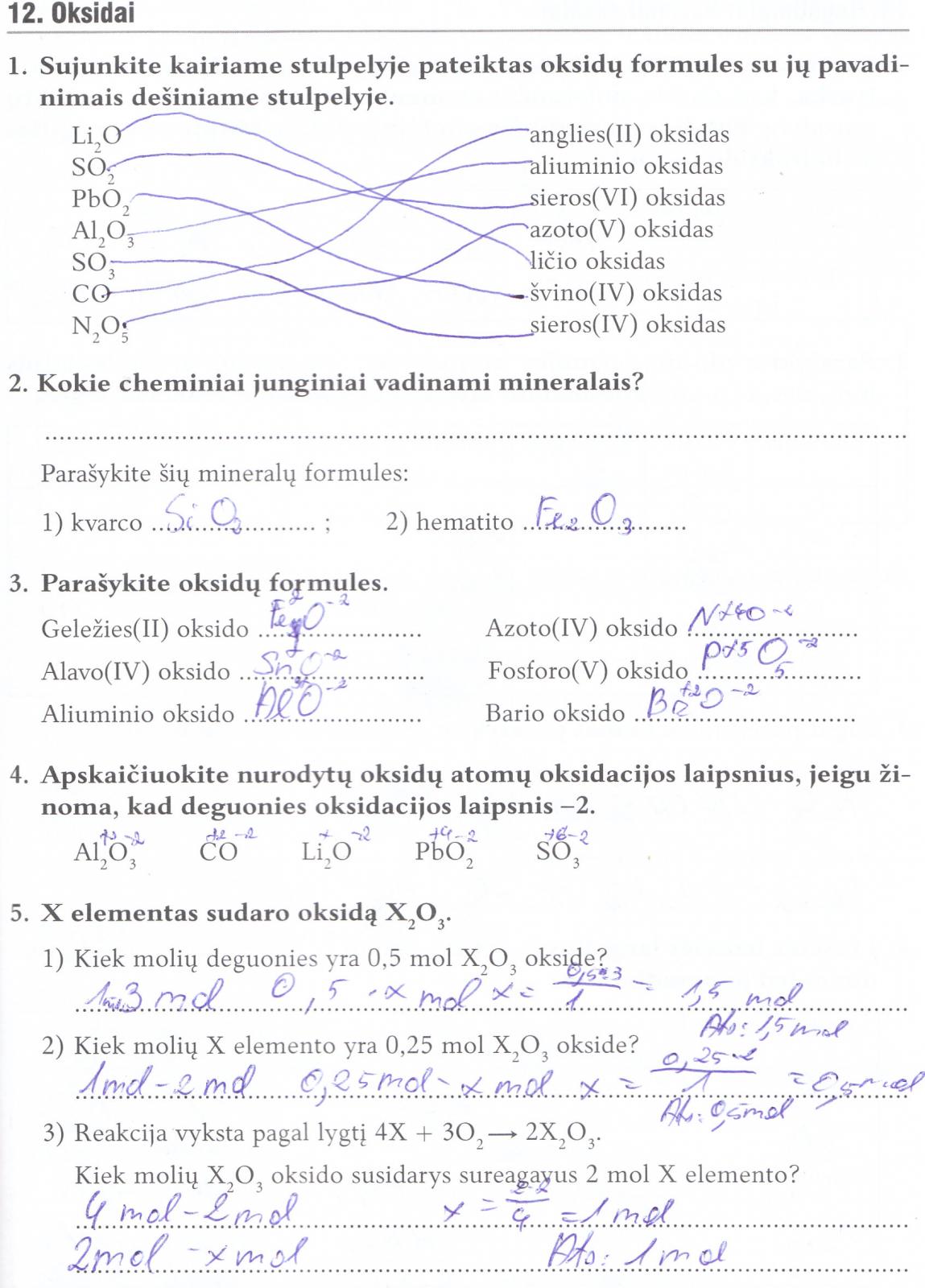 pratybu atsakymai