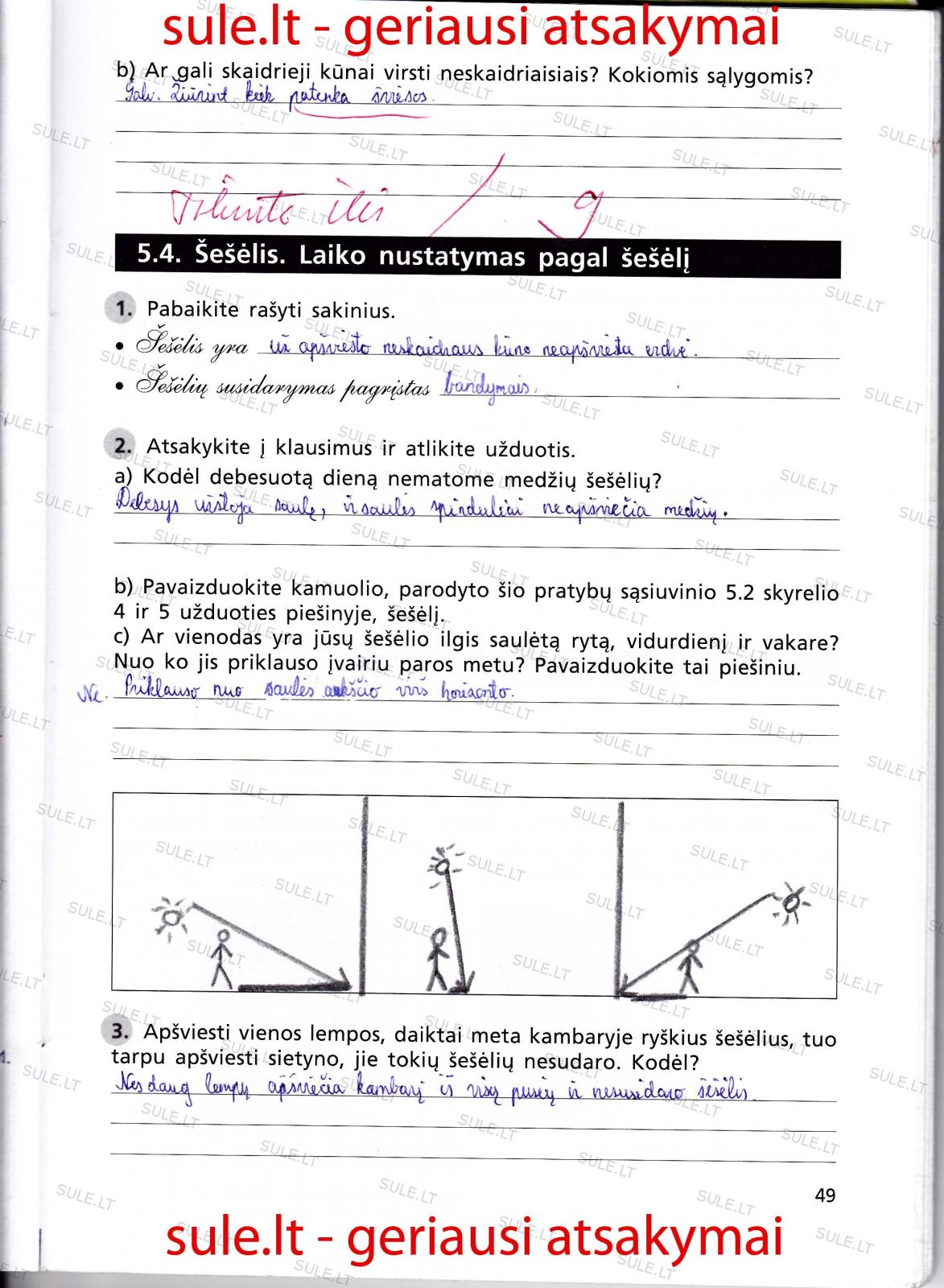 pratybu atsakymai