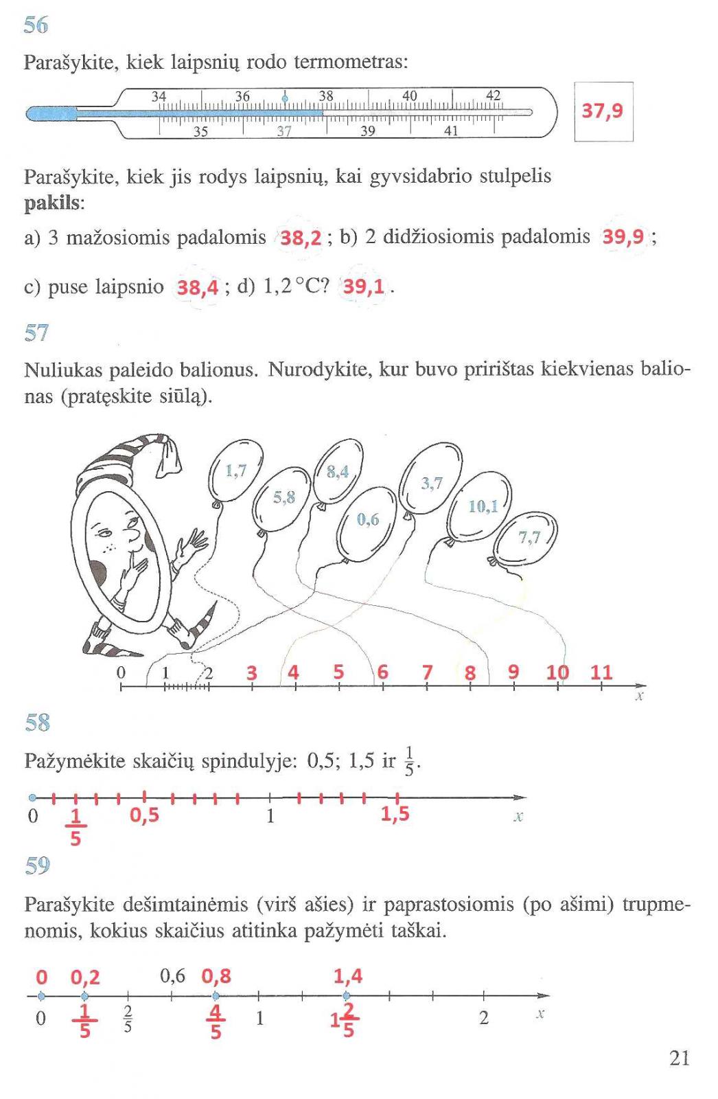 pratybu atsakymai