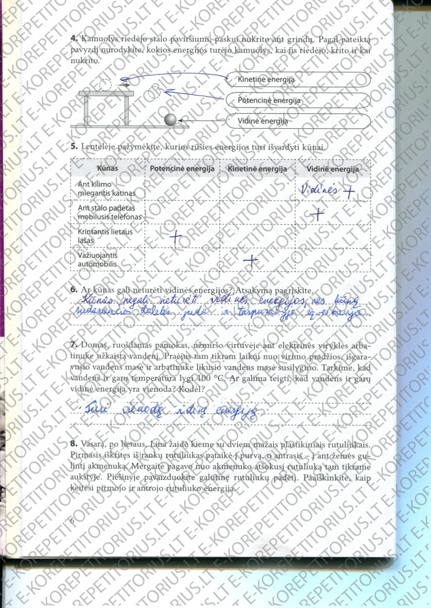 pratybu atsakymai