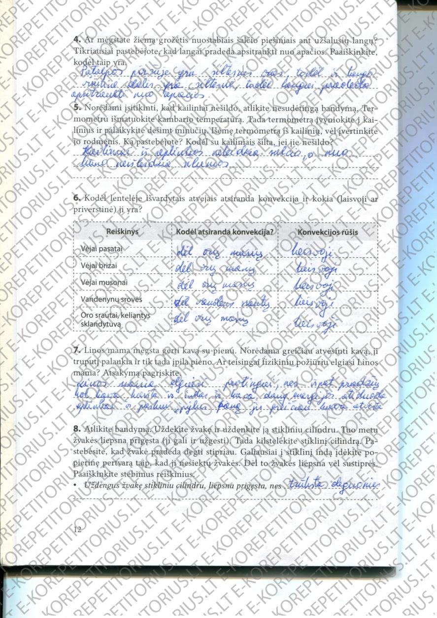 pratybu atsakymai