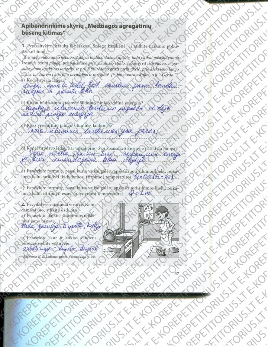 pratybu atsakymai