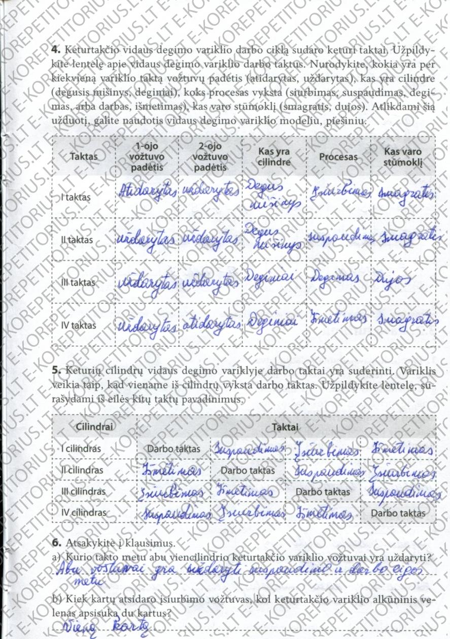 pratybu atsakymai