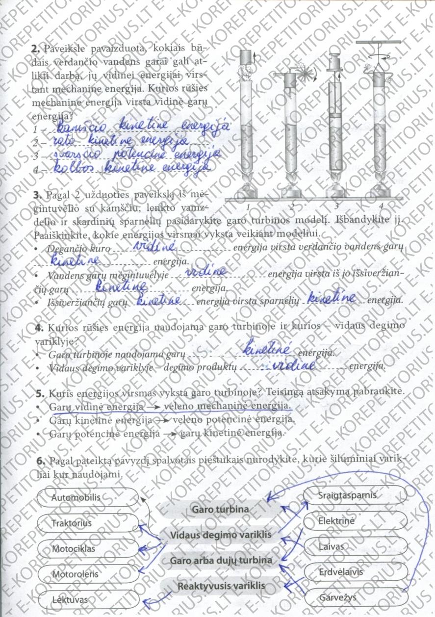 pratybu atsakymai