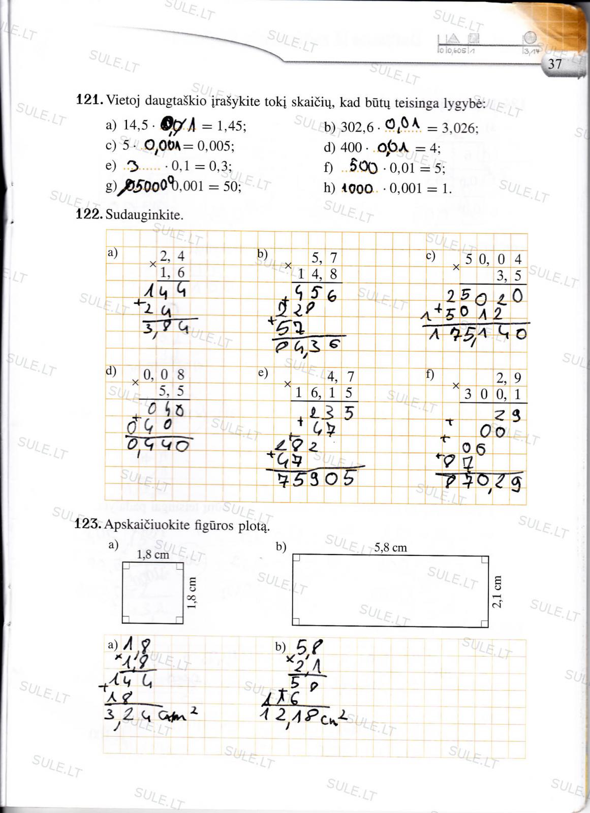 pratybu atsakymai