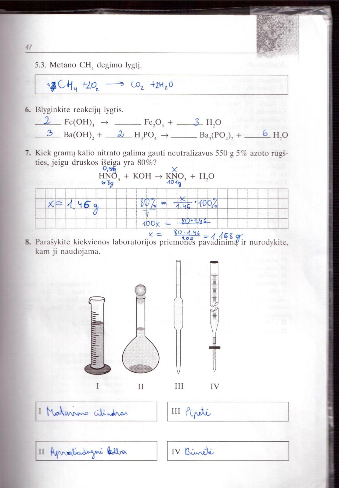 pratybu atsakymai