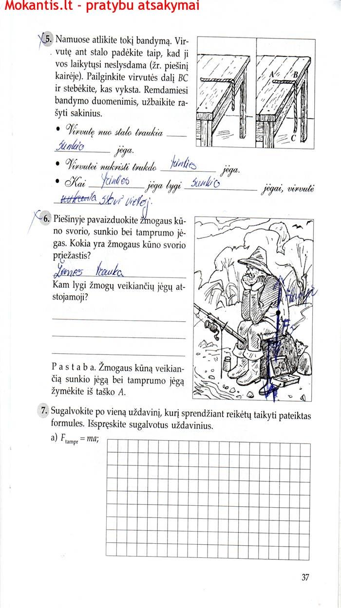 pratybu atsakymai