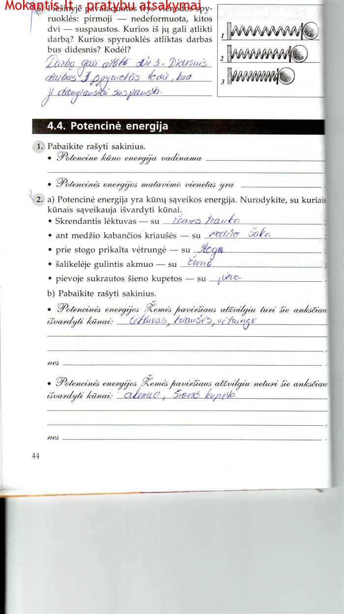pratybu atsakymai
