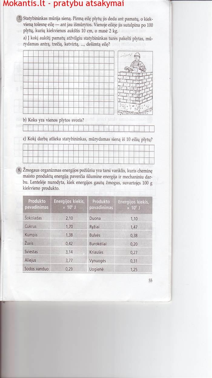 pratybu atsakymai