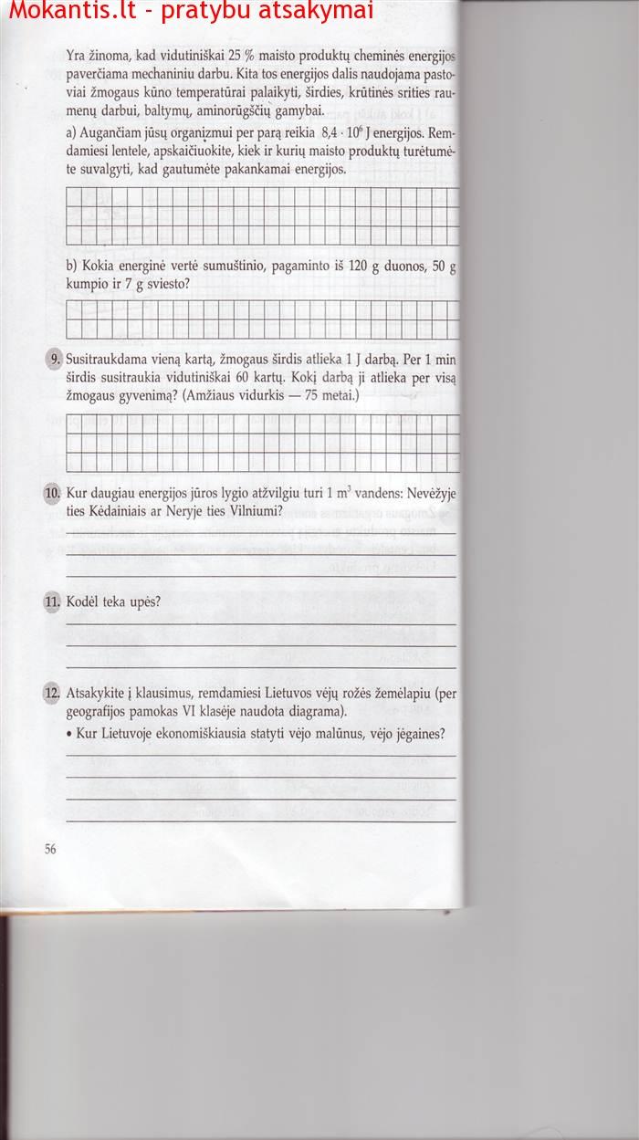 pratybu atsakymai