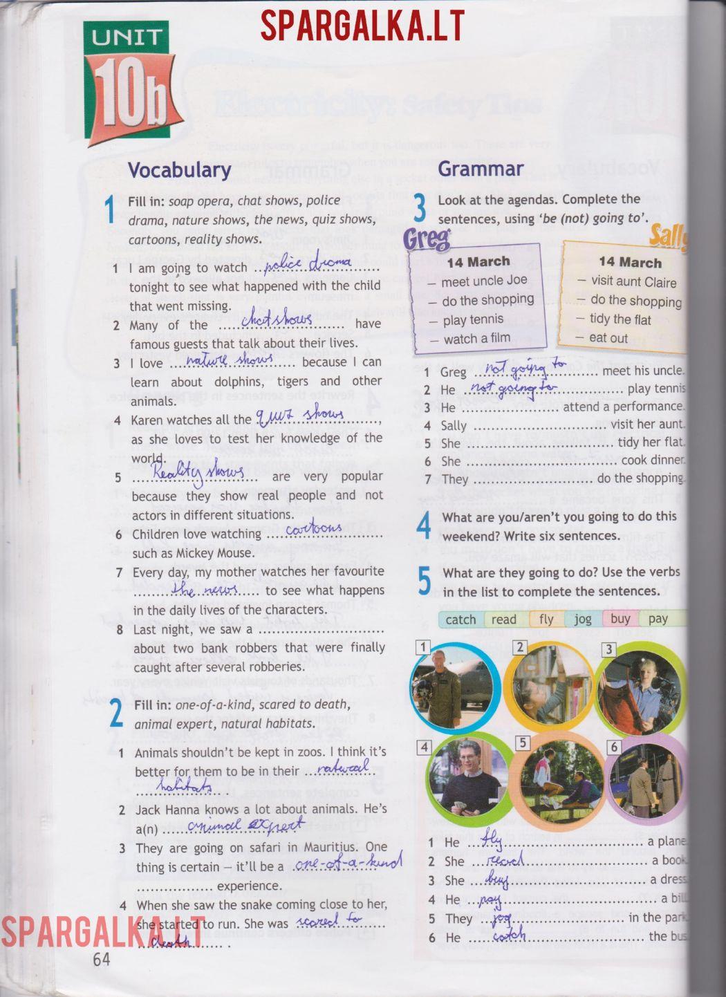 pratybu atsakymai