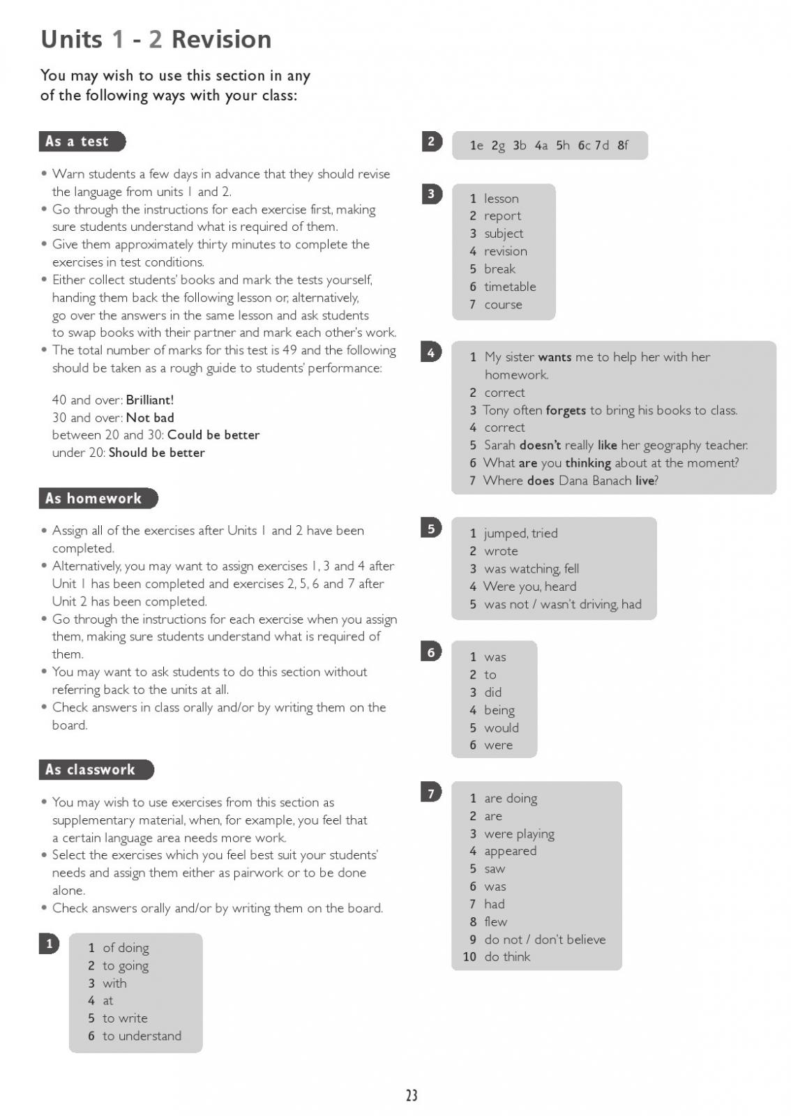 Unit revision ответы. Laser b1 Workbook answers. Revision Unit 5-6 Laser b1. Laser b2. Ответы к Ревисион 3 7 класс. WN.