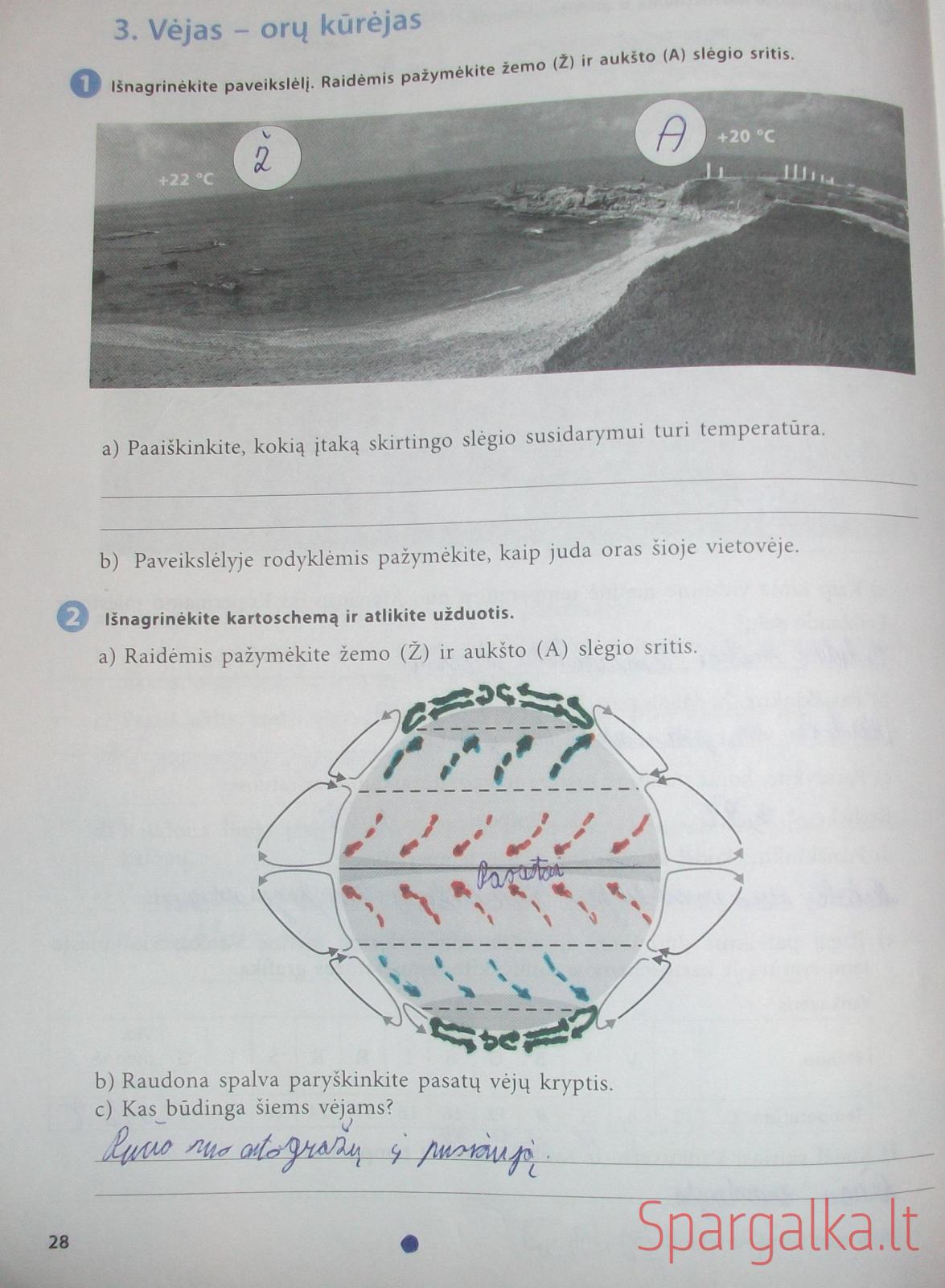 pratybu atsakymai