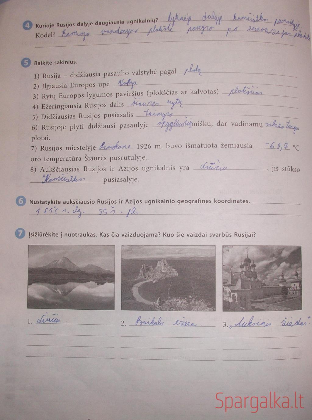 pratybu atsakymai