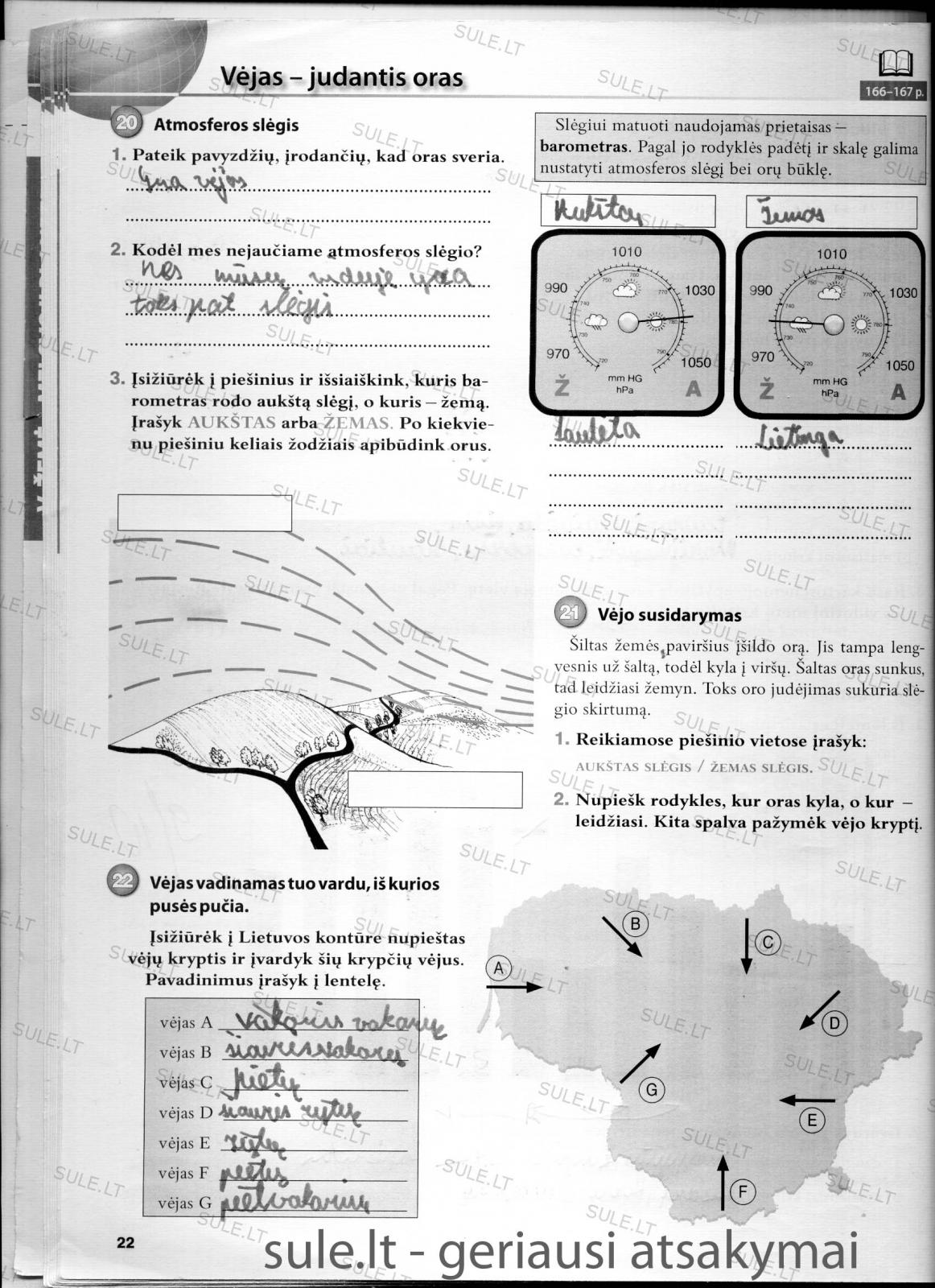 pratybu atsakymai